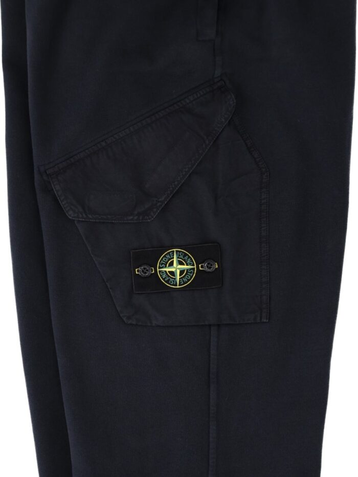 Stone Island Pantalone In Felpa Di Cotone