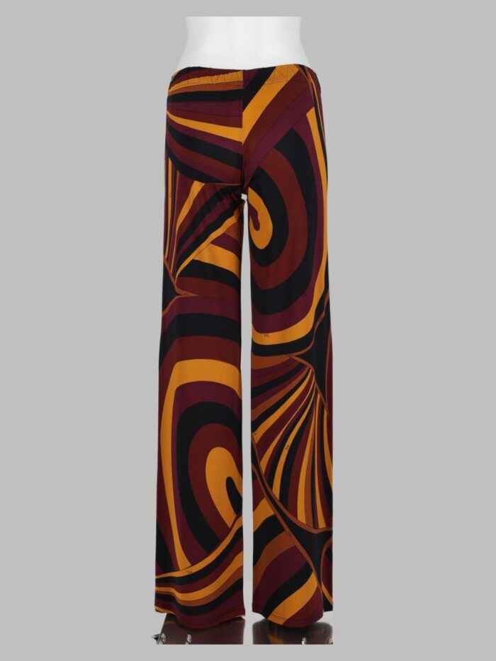 PUCCI Pantalone In Jersey Satinato In Stampa Iride