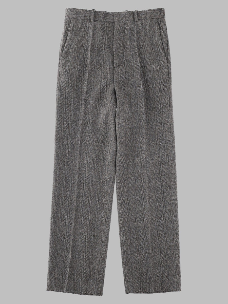 Maison Margiela Pantalone In Lana A Spina Di Pesce