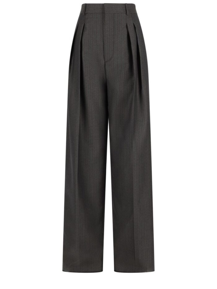 Bottega Veneta Pantalone In Lana Mohair