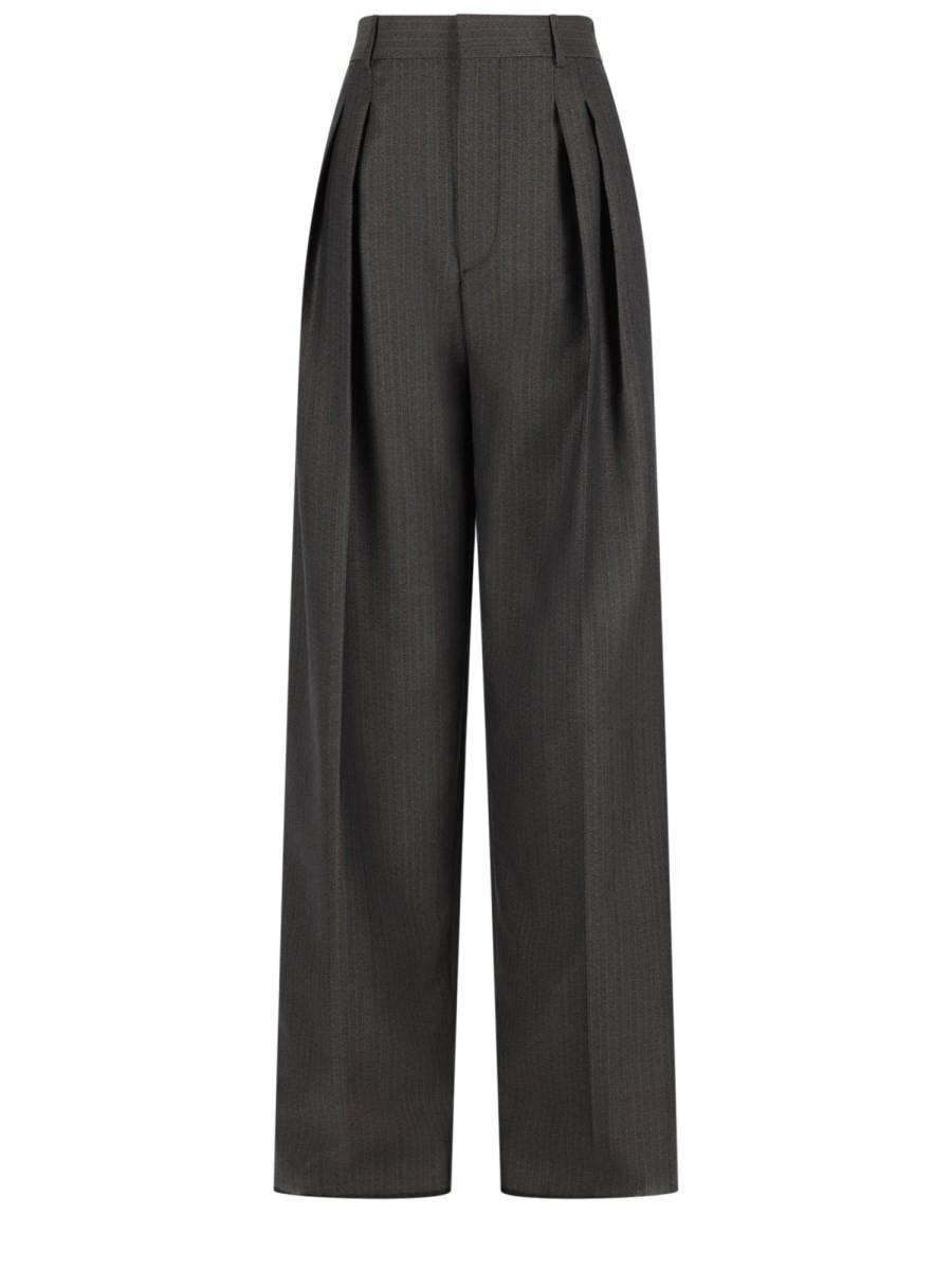 Bottega Veneta Pantalone In Lana Mohair