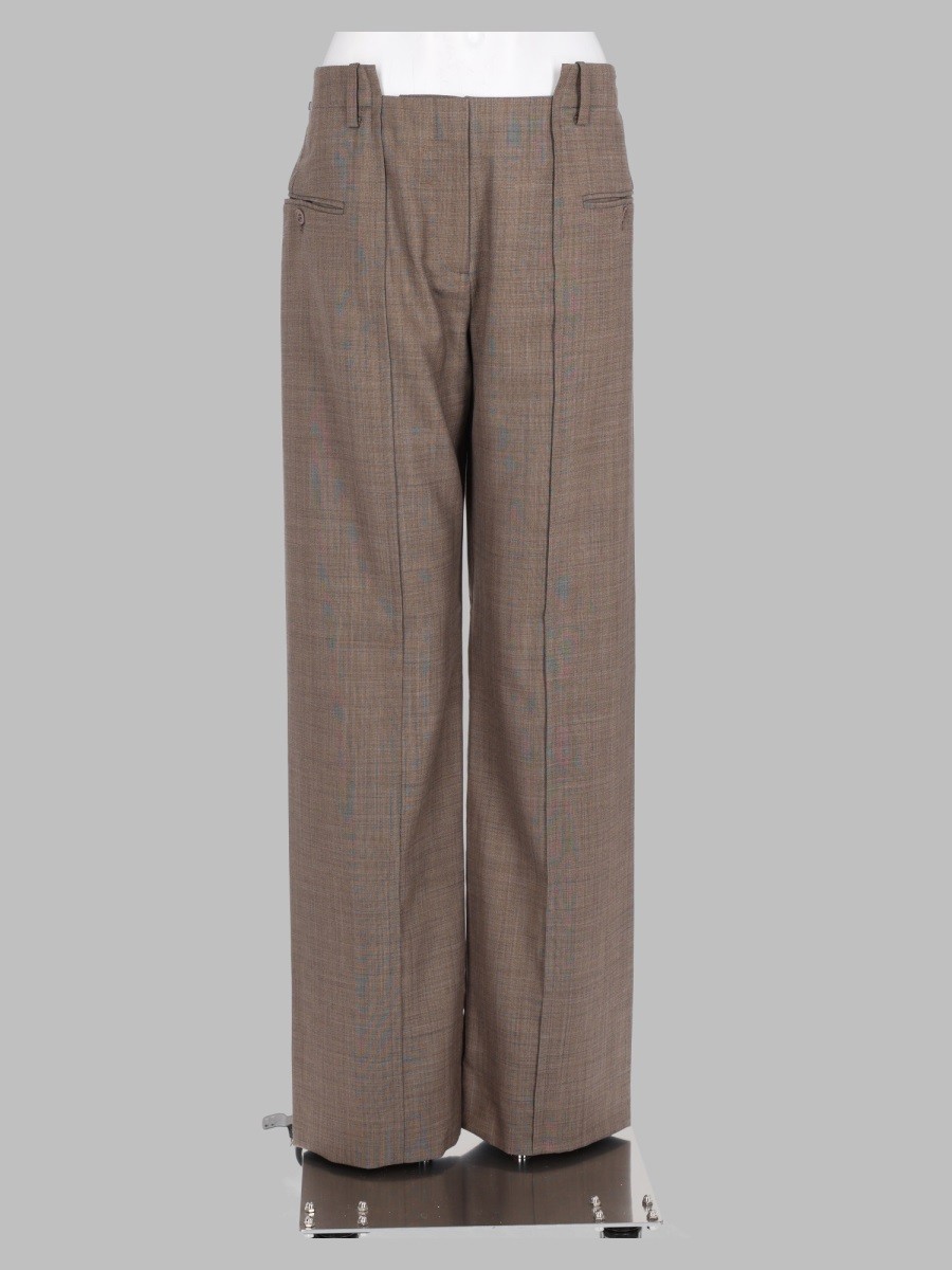 GANNI Pantalone In Misto Lana