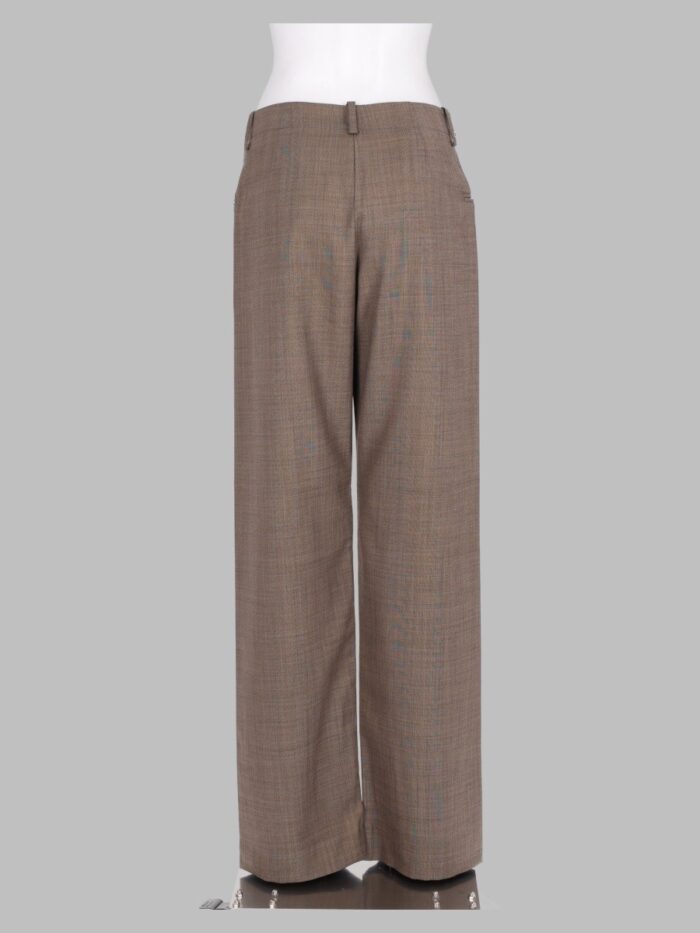GANNI Pantalone In Misto Lana