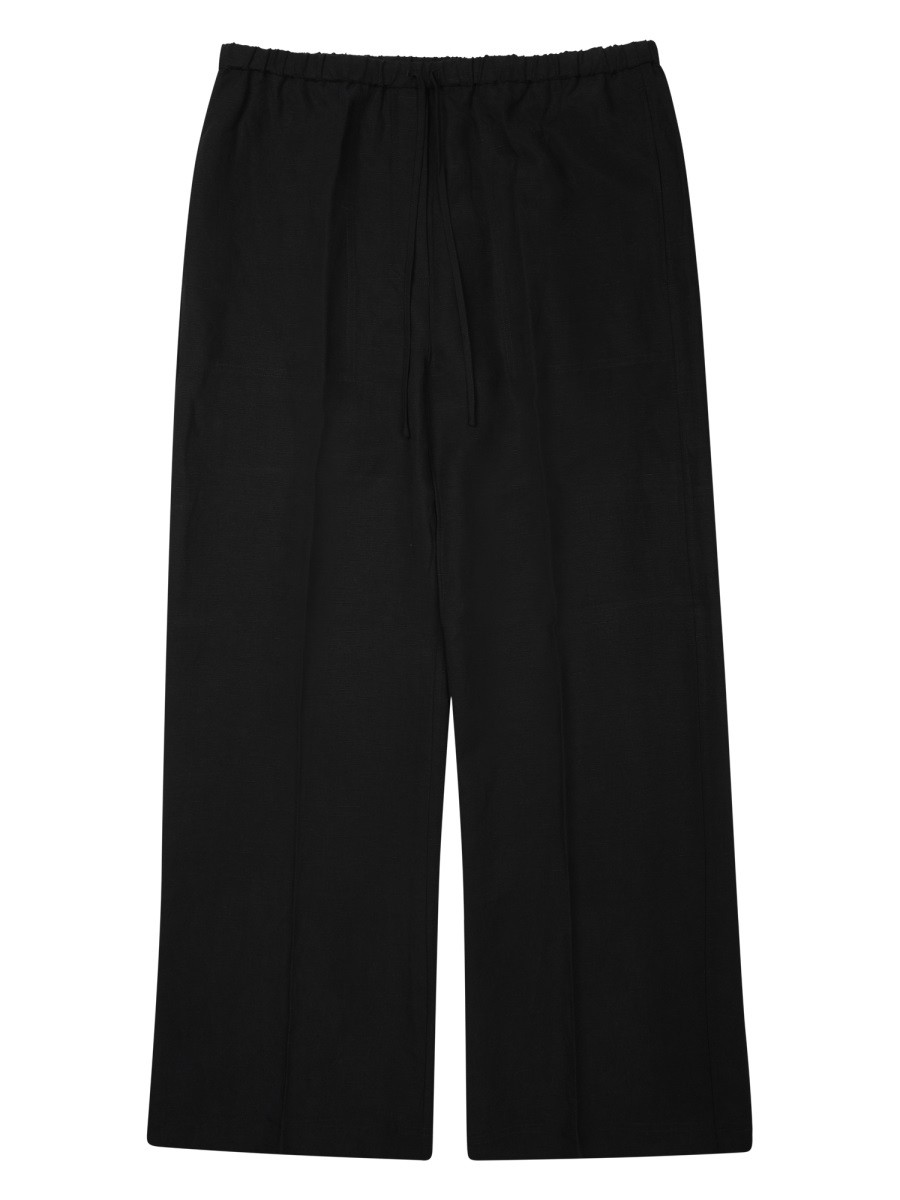 TOTEME PANTALONE IN MISTO LINO