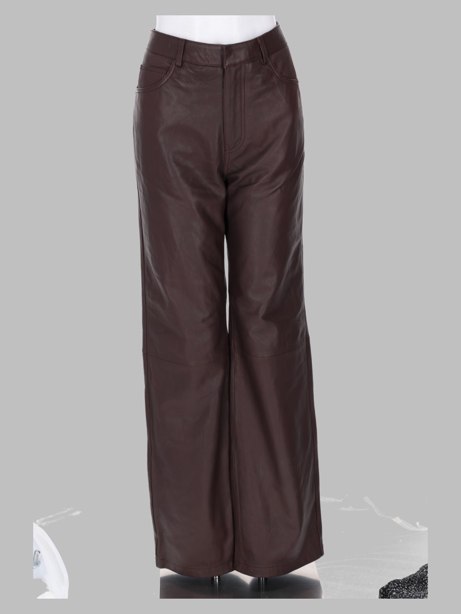ROTATE Pantalone In Pelle