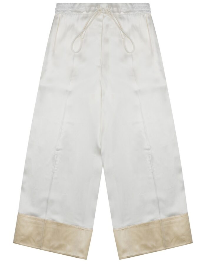 toteme pantalone in raso con coulisse TOTEME PANTALONE IN RASO CON COULISSE