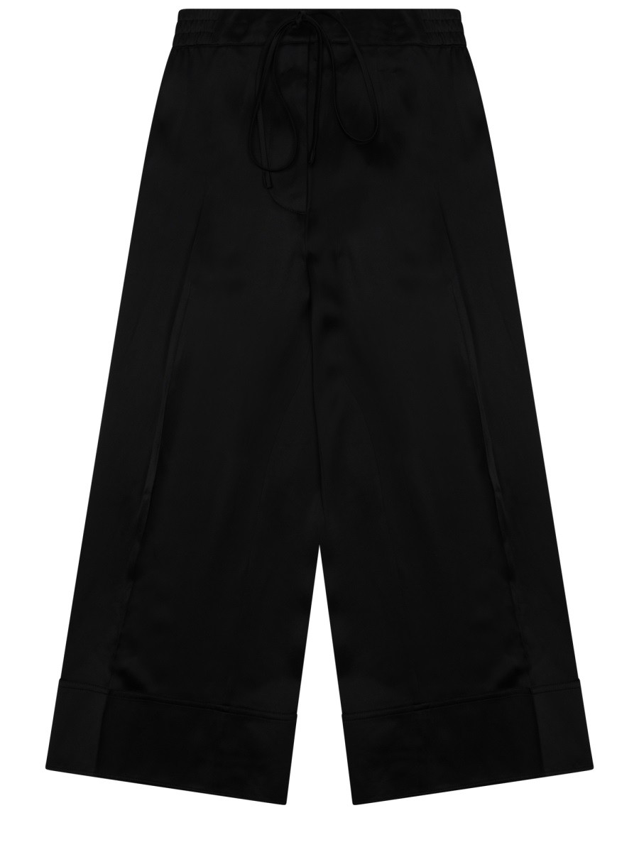 TOTEME PANTALONE IN RASO CON COULISSE