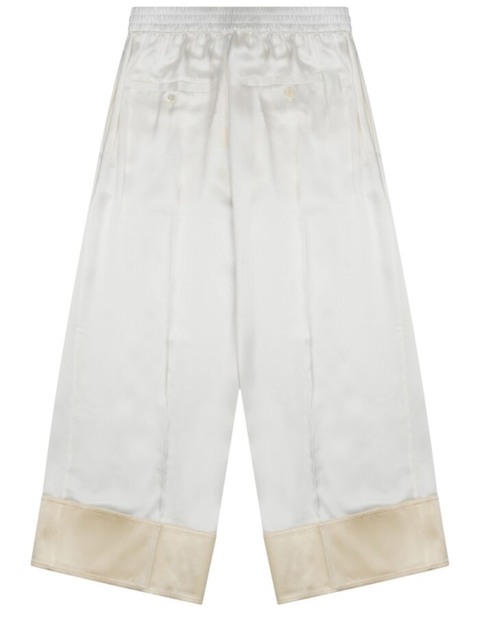 TOTEME PANTALONE IN RASO CON COULISSE