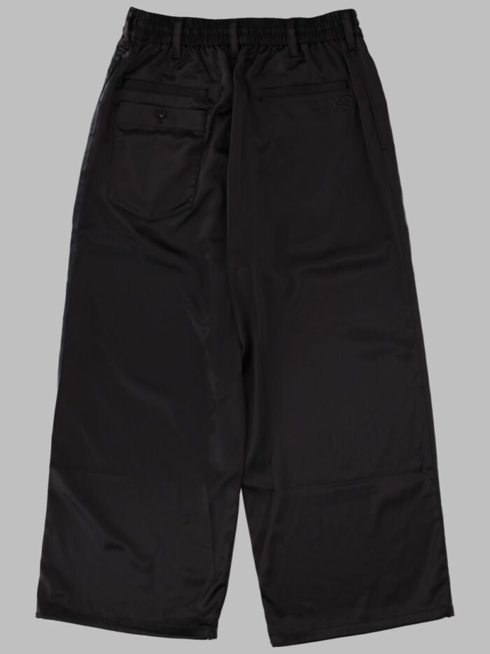 Y - 3 PANTALONE IN SATIN CON COULISSE