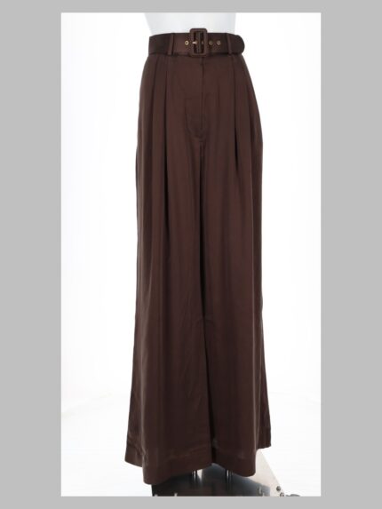 ZIMMERMANN Pantalone In Seta Con Cintura