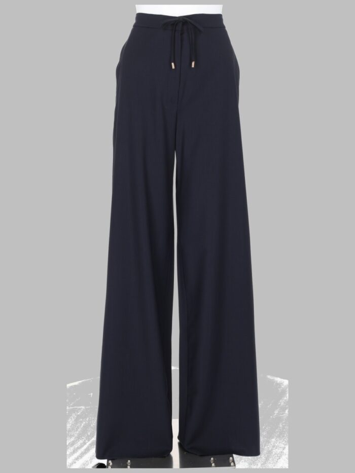 max mara studio pantalone in tela di lana leggera MAX MARA STUDIO PANTALONE IN TELA DI LANA LEGGERA