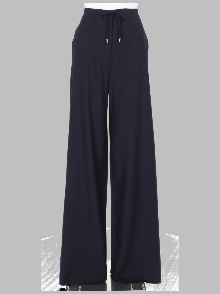 MAX MARA STUDIO PANTALONE IN TELA DI LANA LEGGERA