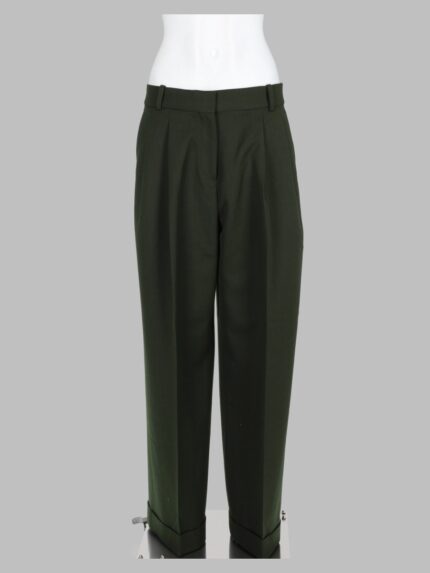GANNI Pantalone In Twill Di Lana