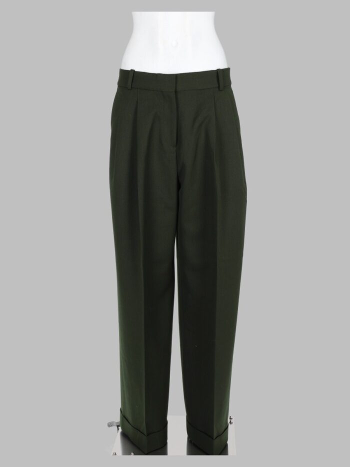 GANNI Pantalone In Twill Di Lana