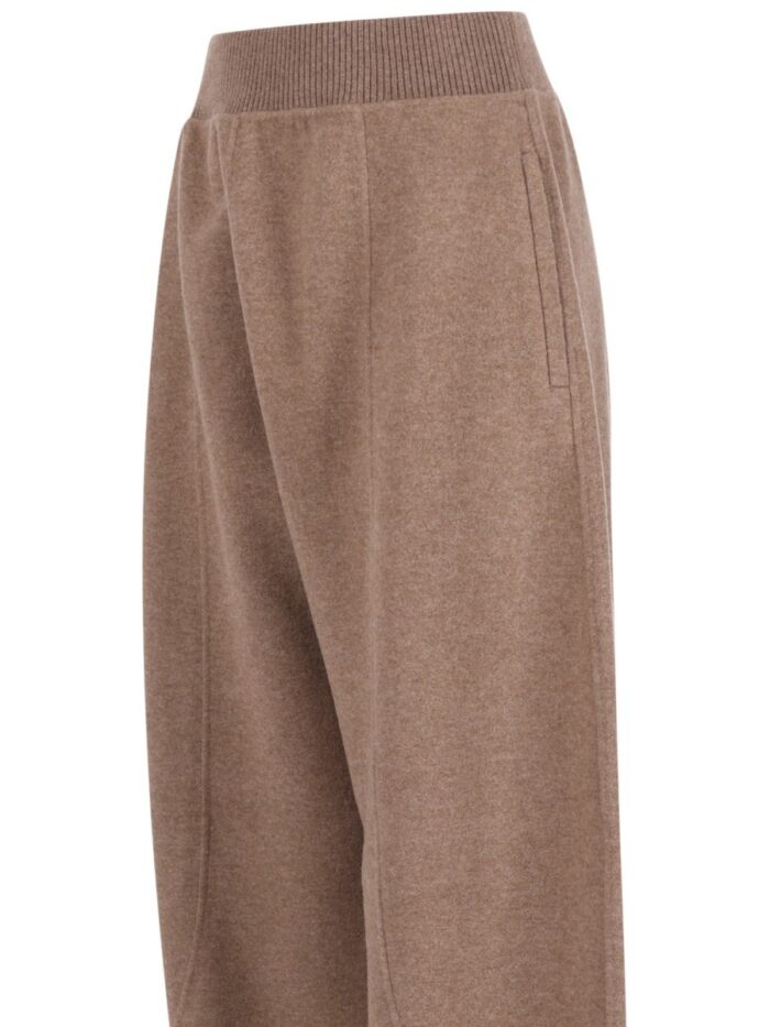 Max Mara Pantalone Jogger In Lana E Cashmere