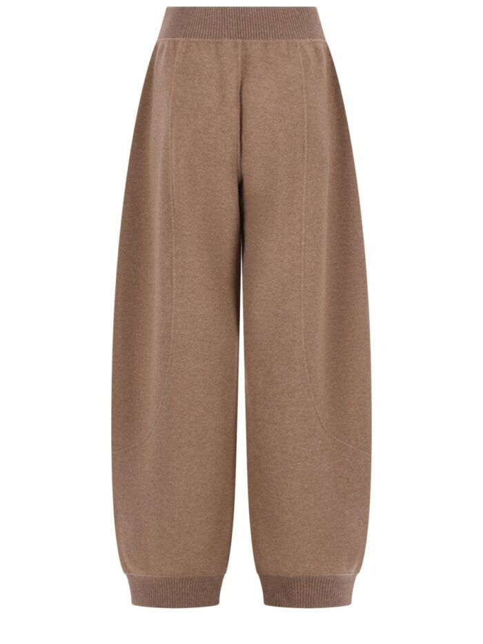Max Mara Pantalone Jogger In Lana E Cashmere