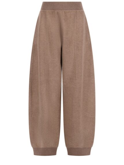 Max Mara Pantalone Jogger In Lana E Cashmere