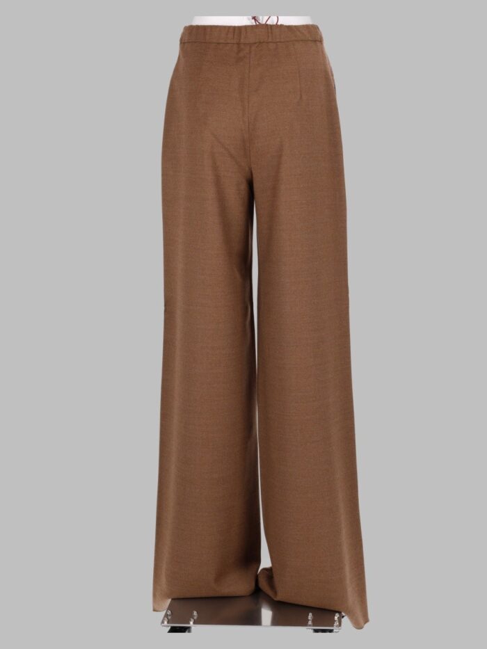 MAX MARA STUDIO Pantalone Jogging In Flanella Di Lana