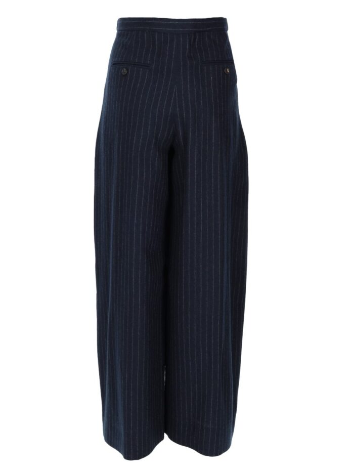 S MAX MARA Pantalone "Ordine" In Lana Gessata