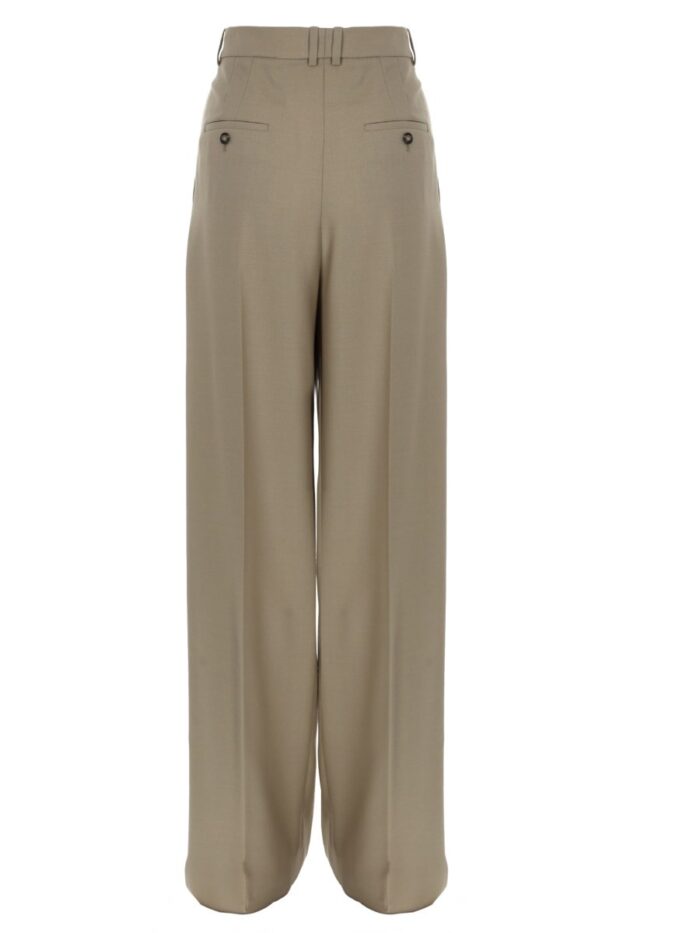 Saint Laurent PANTALONE SARTORIALE IN LANA E SETA