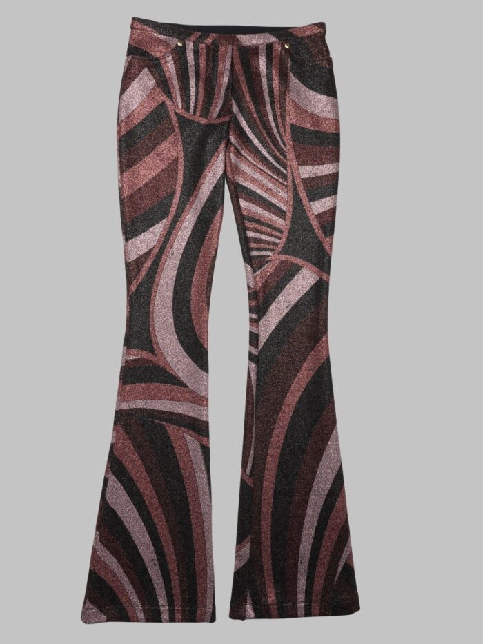 PUCCI Pantalone Skinny Con Stampa "Iride"