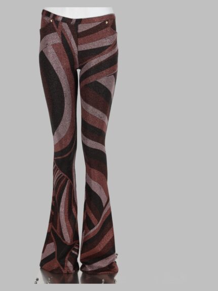 PUCCI Pantalone Skinny Con Stampa "Iride"