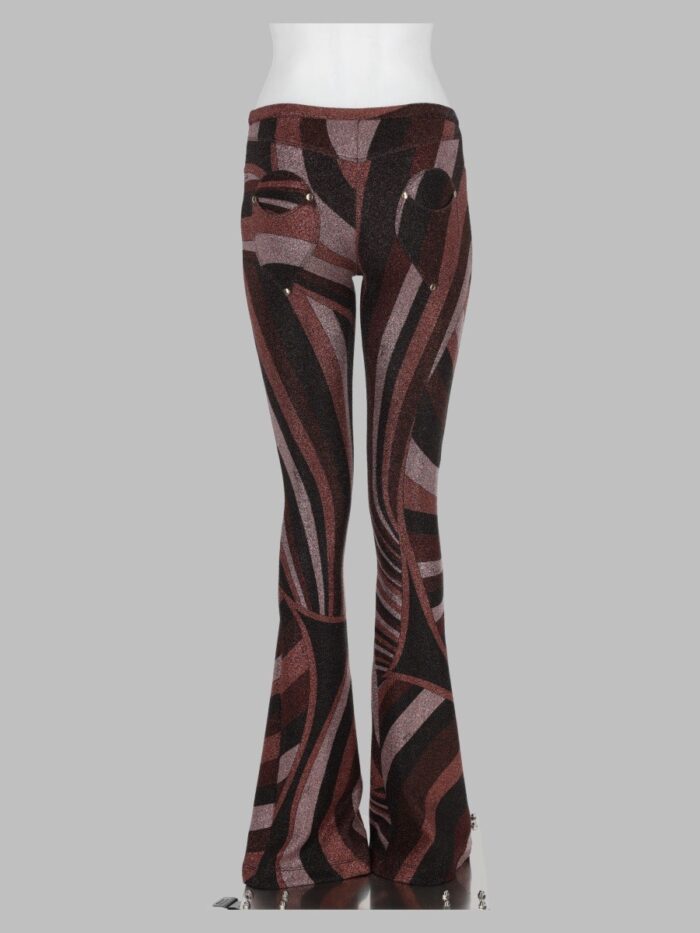 PUCCI Pantalone Skinny Con Stampa "Iride"