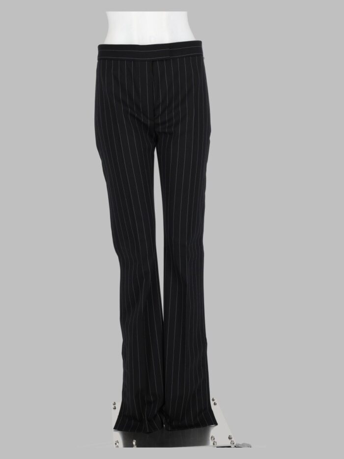 sportmax pantalone slim flare in lana stretch Sportmax Pantalone Slim Flare In Lana Stretch