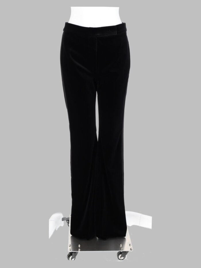 max mara studio pantalone smoking in velluto MAX MARA STUDIO Pantalone Smoking In Velluto