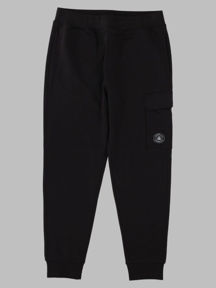 c.p. company pantalone sweat in fleece di cotone C.P. COMPANY Pantalone Sweat In Fleece Di Cotone