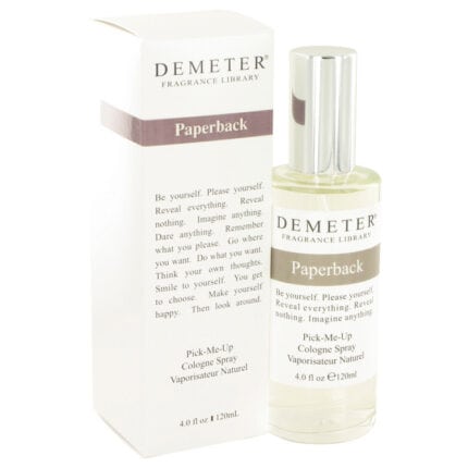 Demeter Paperback By Demeter - Cologne Spray 4 Oz