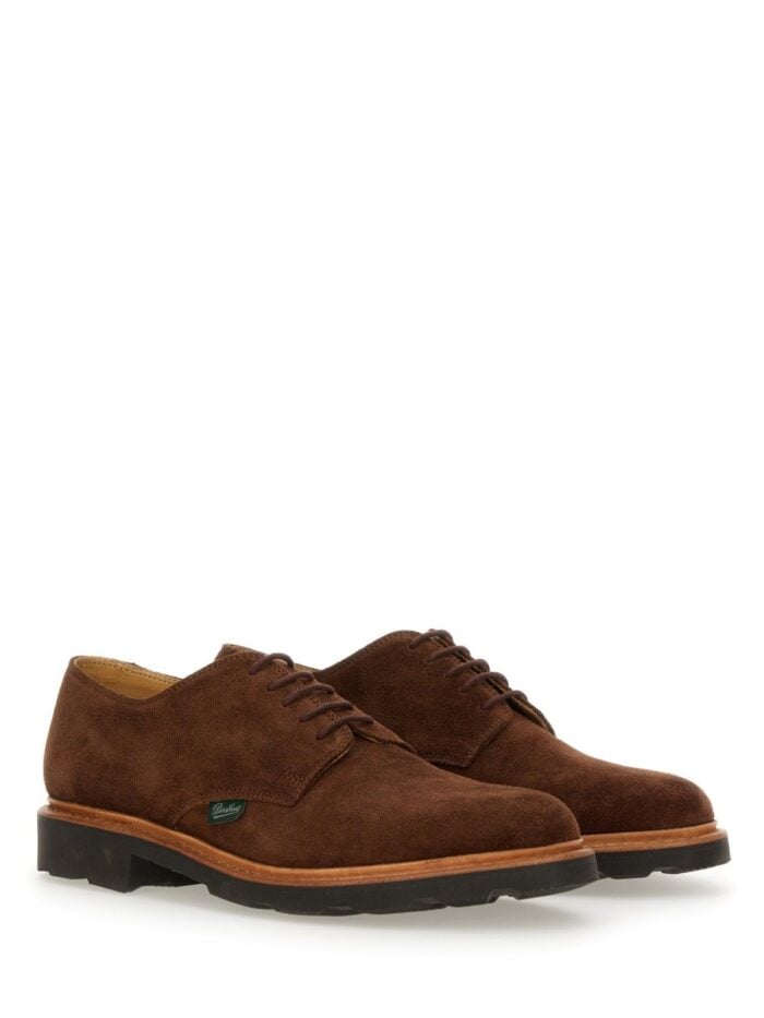 PARABOOT LACE-UP SHOE "VERDON VELOURS TERRA"