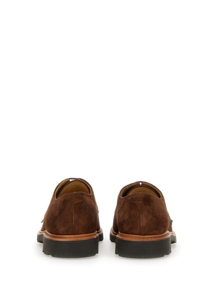 PARABOOT LACE-UP SHOE "VERDON VELOURS TERRA"