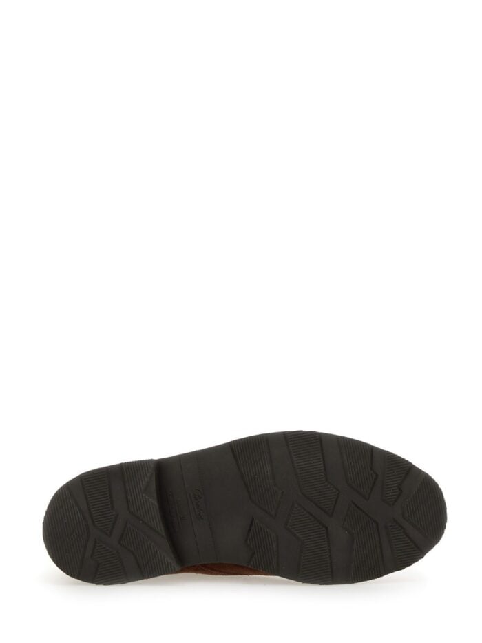 PARABOOT LACE-UP SHOE "VERDON VELOURS TERRA"