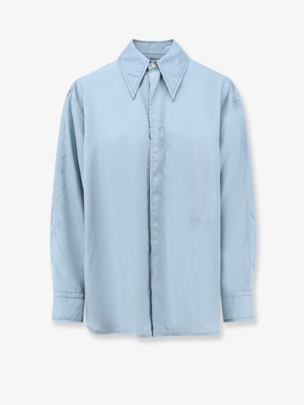 Bottega Veneta Parachute Viscose And Silk Blend Shirt