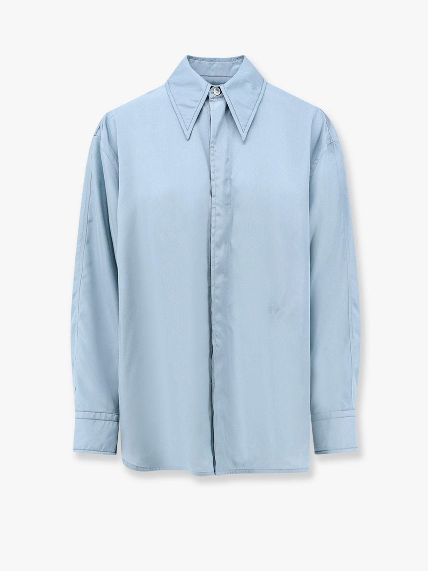Bottega Veneta Parachute Viscose And Silk Blend Shirt