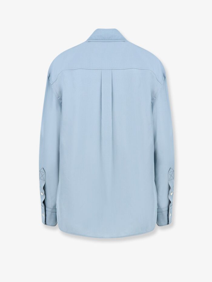 Bottega Veneta Parachute Viscose And Silk Blend Shirt