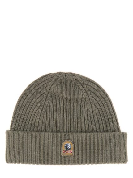 PARAJUMPERS BEANIE HAT WITH LOGO