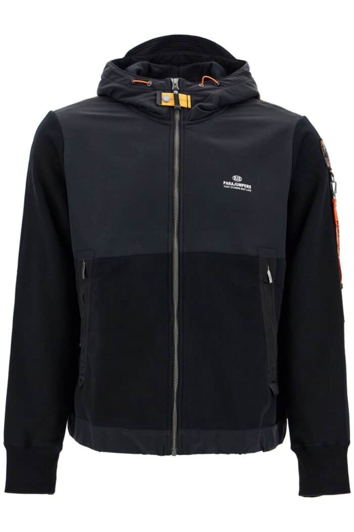 PARAJUMPERS E  Trident Hooded Zip-up Sweat