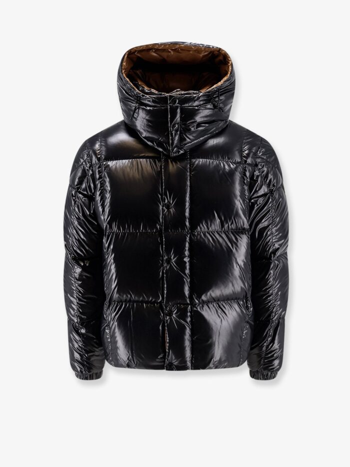 moncler parana shiny material down jacket with contrasting lining Moncler Parana Shiny Material Down Jacket With Contrasting Lining