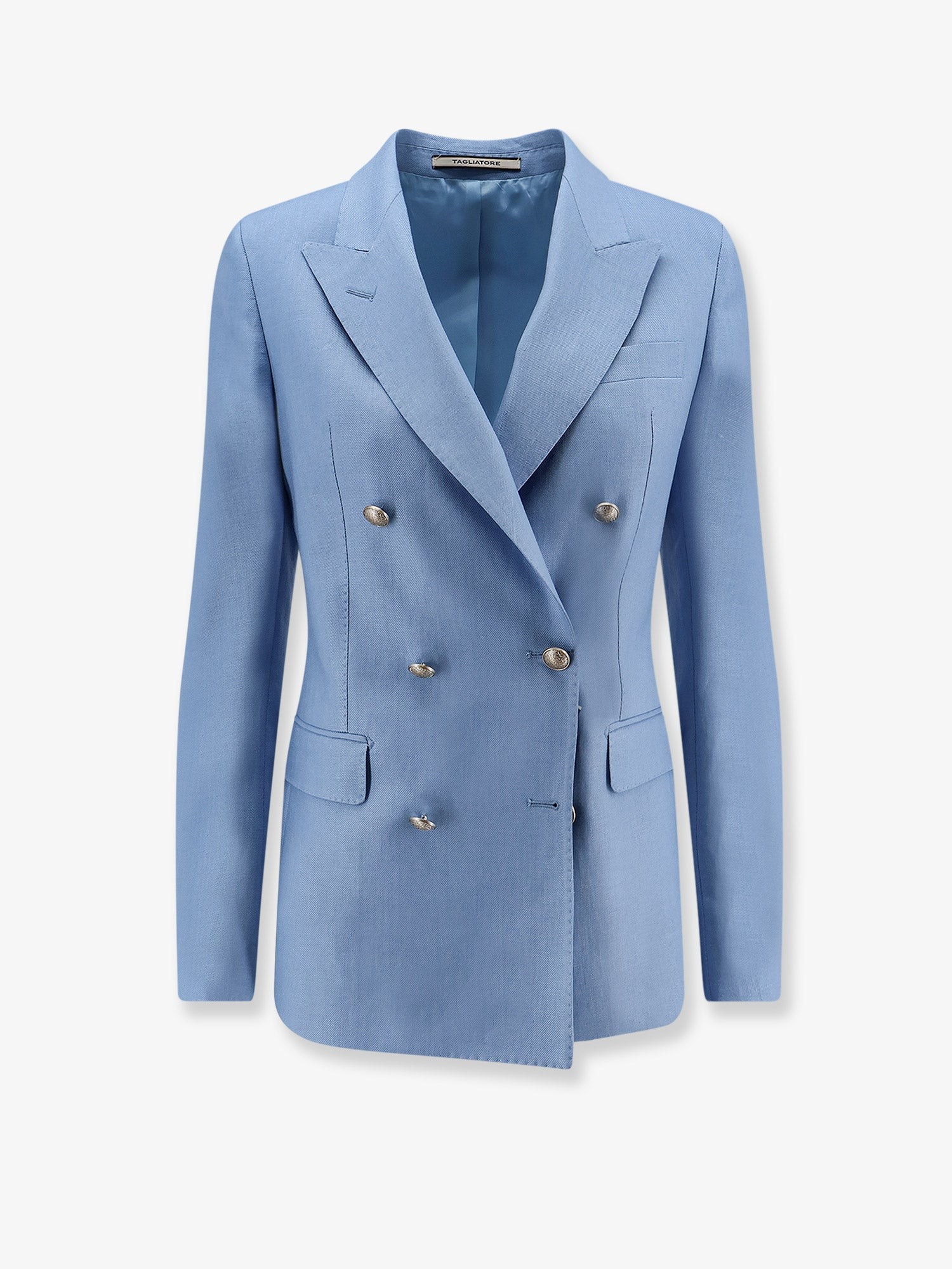 Tagliatore Parigi Double-breasted Linen Blazer
