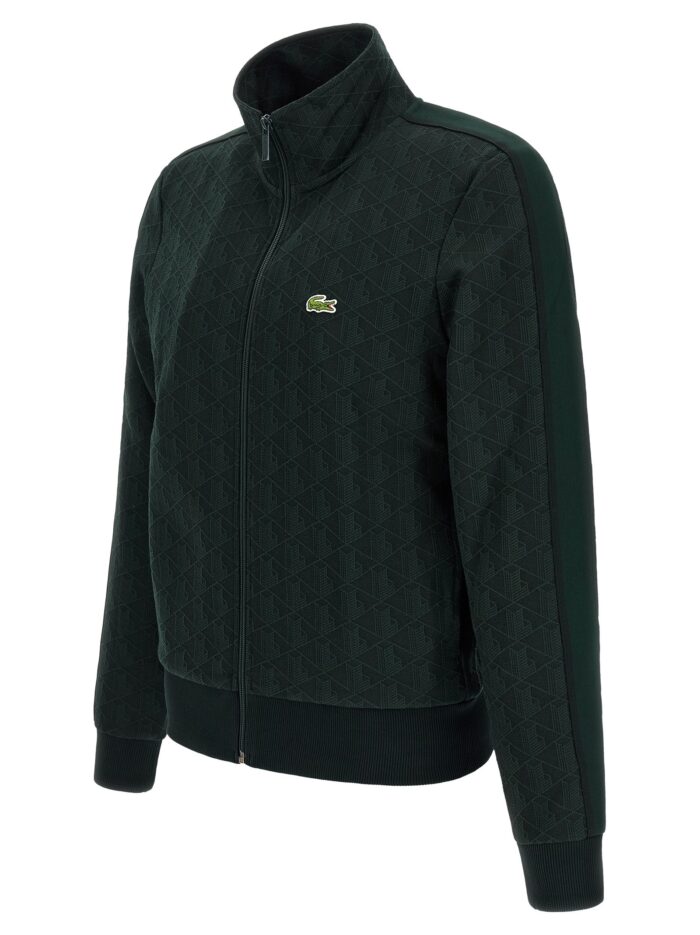 Lacoste 'Paris Jacquard Monogram' Sweatshirt