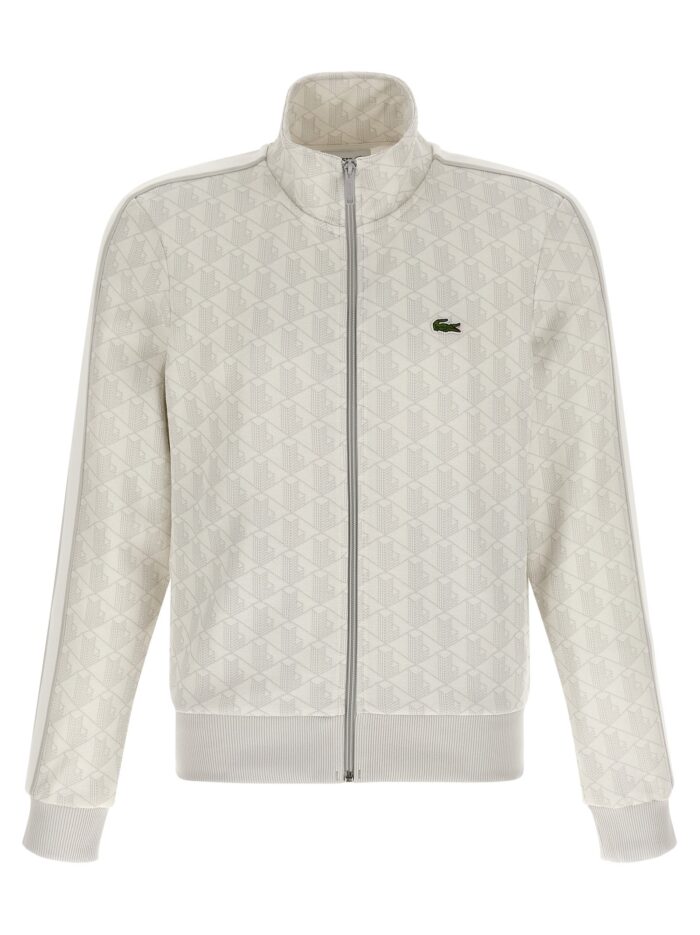 lacoste 'paris jacquard' sweatshirt Lacoste 'Paris Jacquard' Sweatshirt