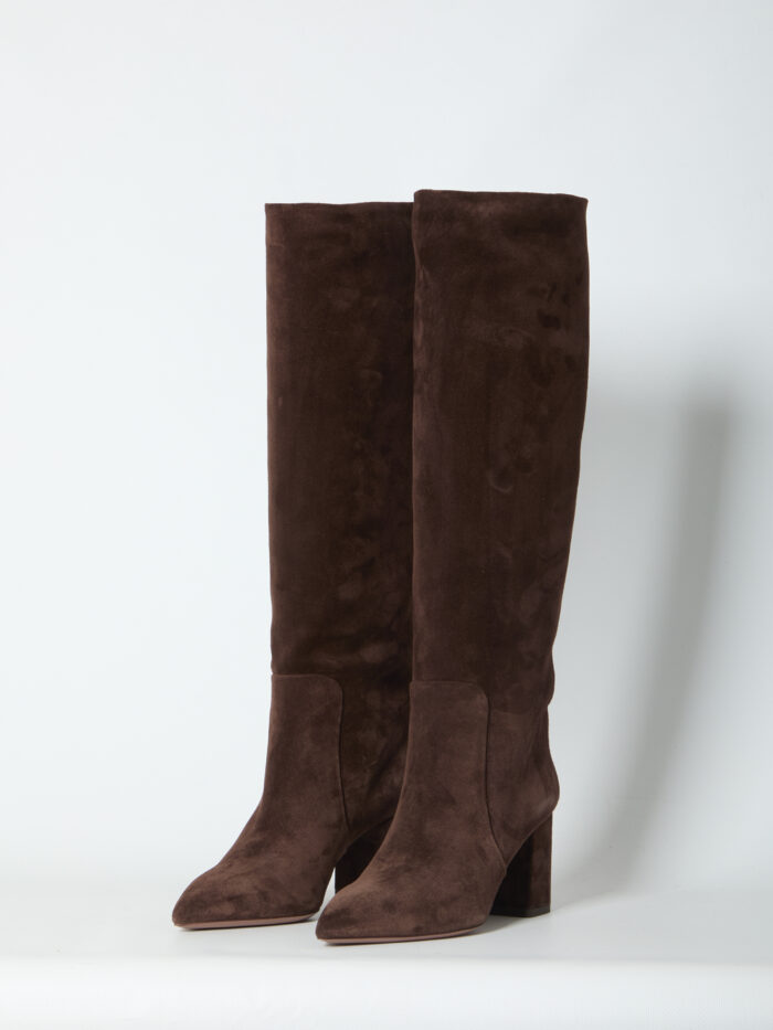 Paris Texas Chocolate Anja boots 70