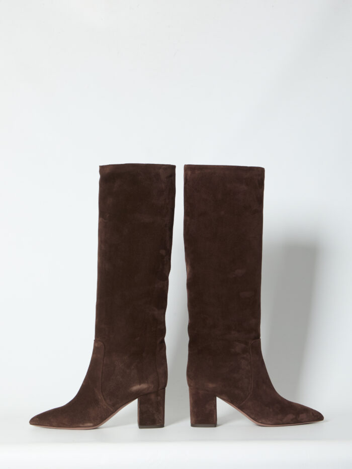 Paris Texas Chocolate Anja boots 70