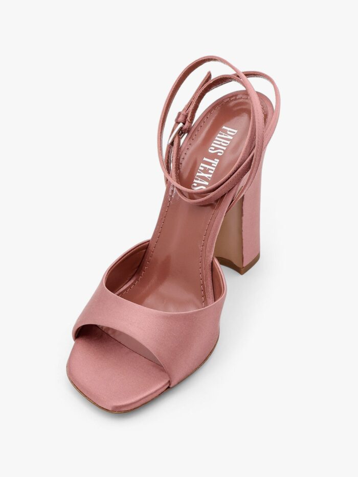 PARIS TEXAS Lara Satin Sandals