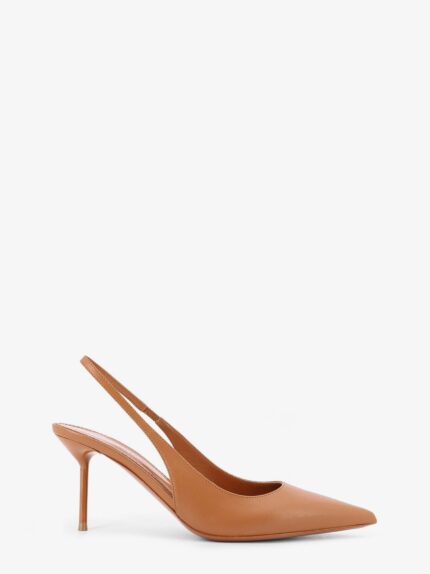 PARIS TEXAS Lidia 70 Leather Decolleté Slingback