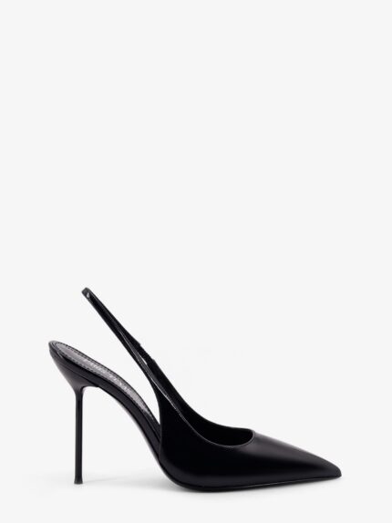 PARIS TEXAS Lidia Patent Leather Slingback Decolleté