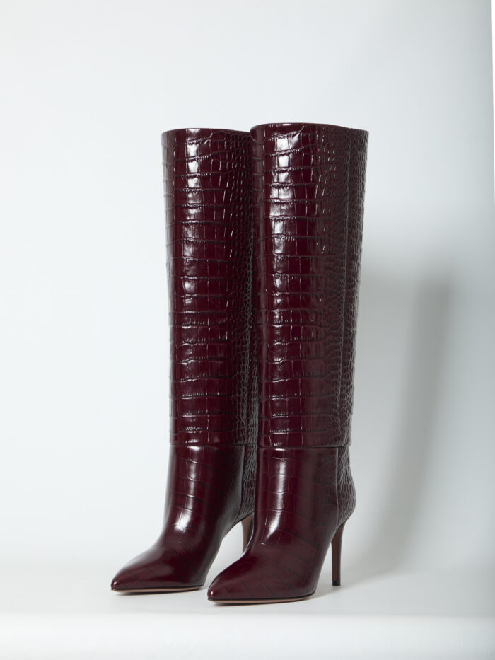 Paris Texas Rouge Noir Stiletto boots 85