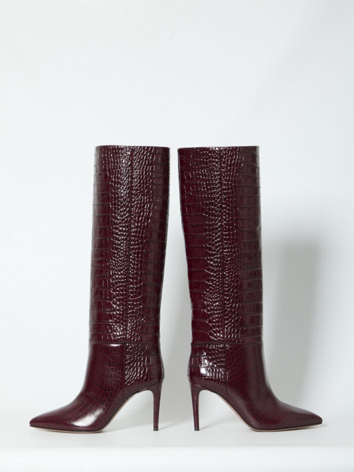 Paris Texas Rouge Noir Stiletto boots 85